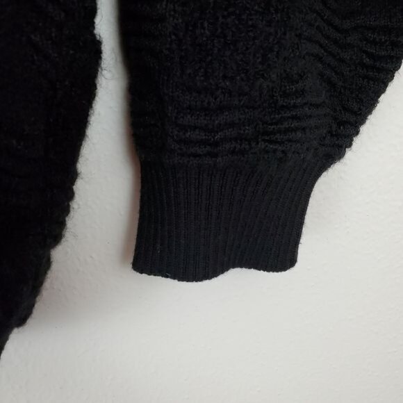 Beau Brummel vintage wool sweater textured knit crew neck - Picture 4 of 9